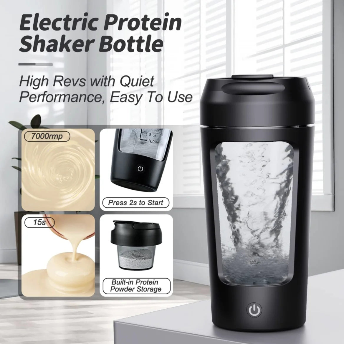 Portable Protein  Shaker bottle